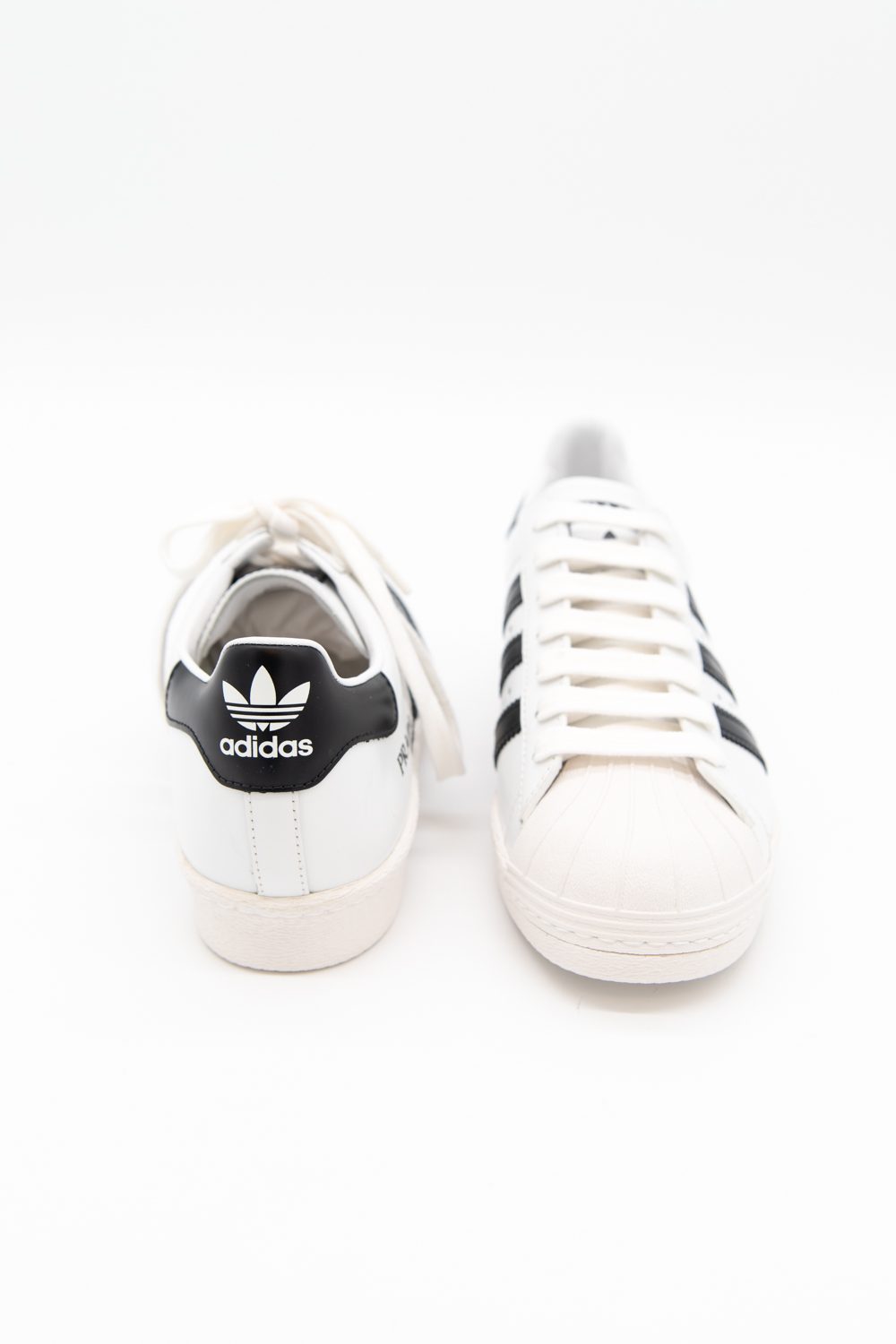 Adidas x Prada "Superstar" Sneaker in Weiß