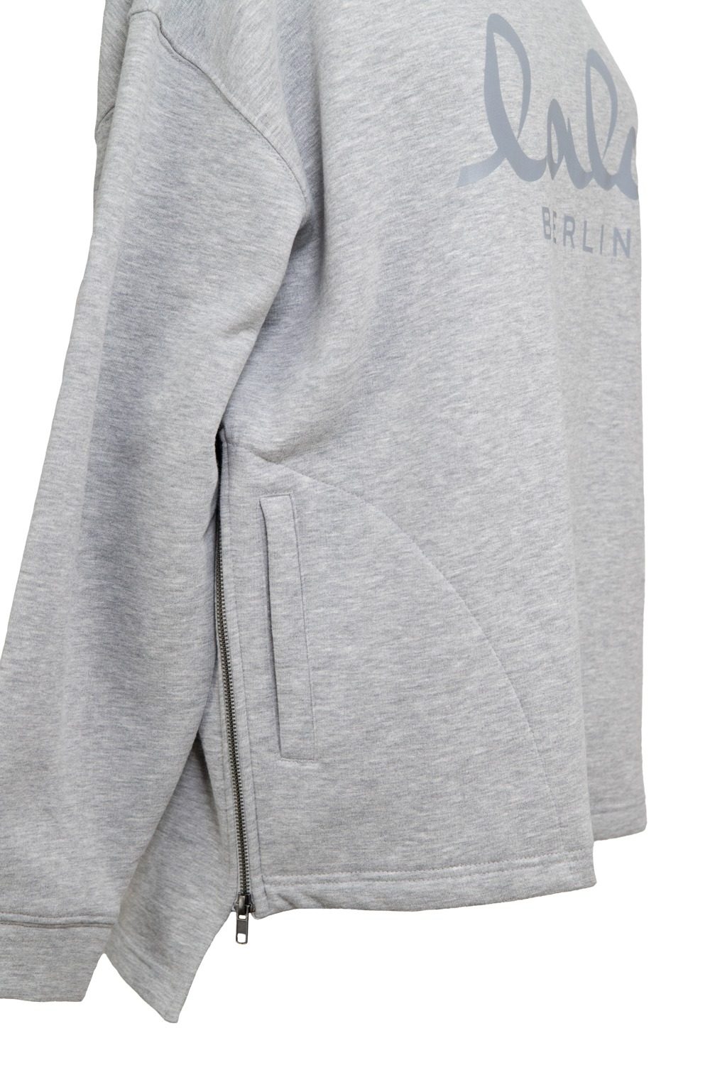 Thumbnail of http://Lala%20Berlin%20%20Quinn%20Lala%20Reflect%20Sweatshirt%20in%20Grau