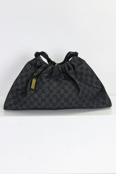 Gucci Monogram Handtasche in Denim