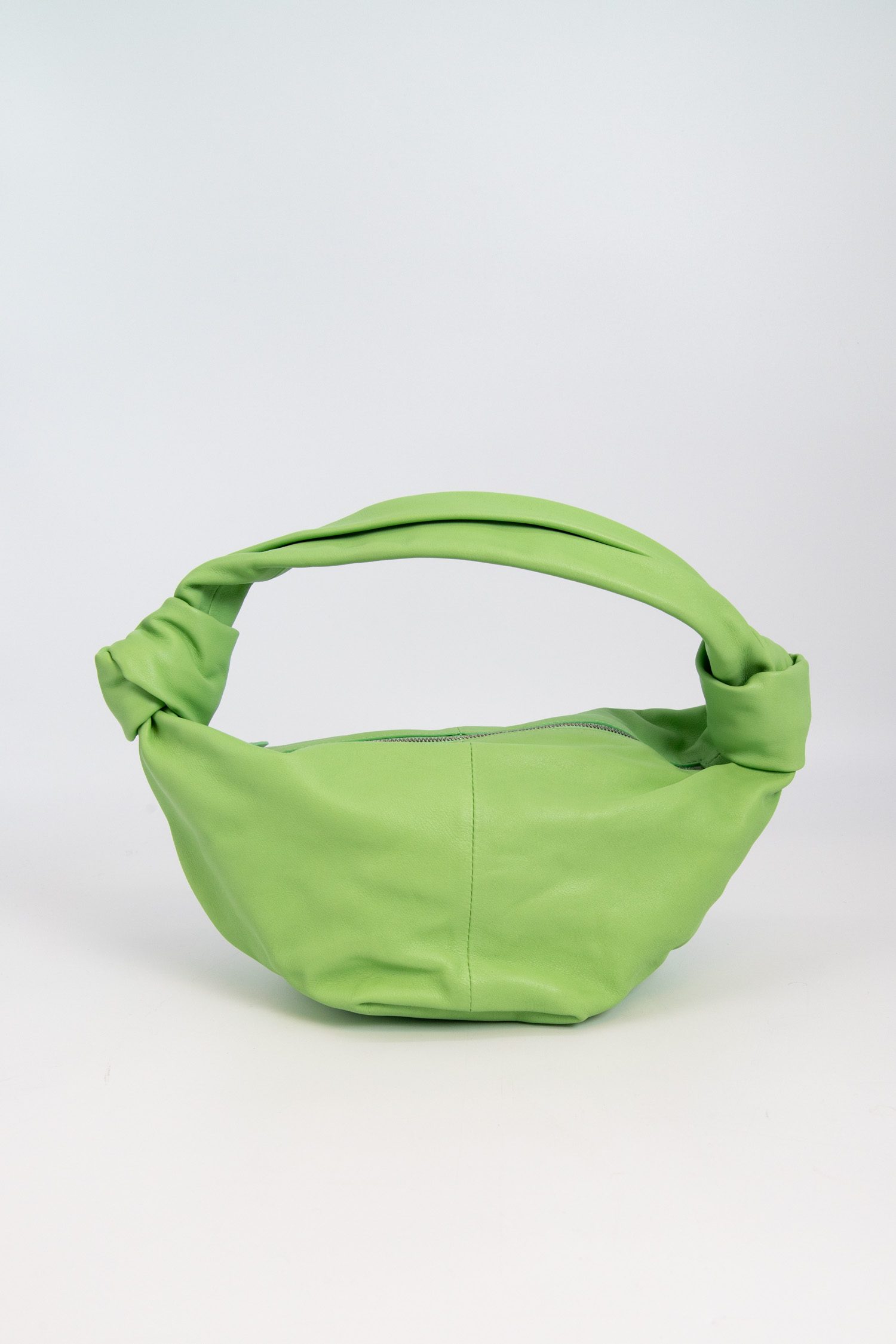 Bottega Veneta "Double Knot" Handtasche in Lindgrün