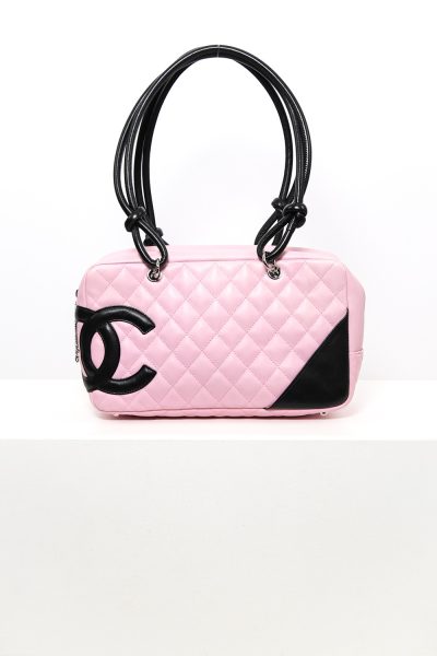 Chanel "Cambon Ligne" Bowler Bag in Rosa