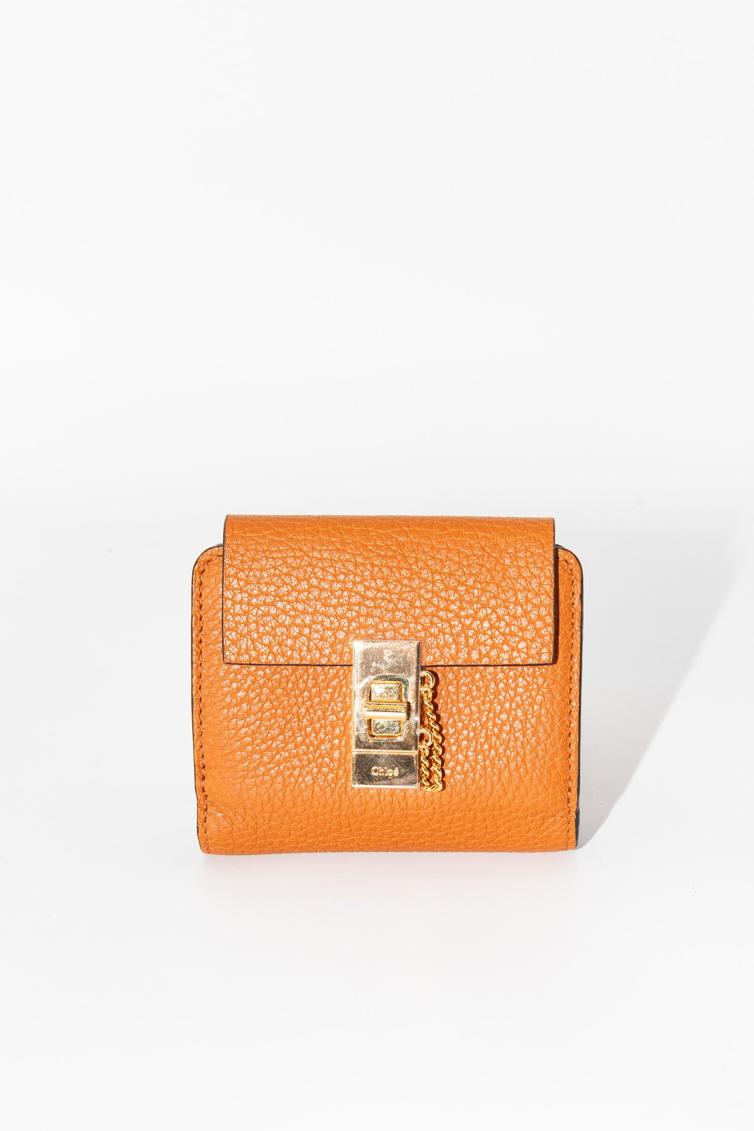 Chloé Portemonnaie passend zu "Drew" in Cognac