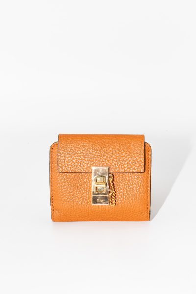 Chloé Portemonnaie passend zu "Drew" in Cognac