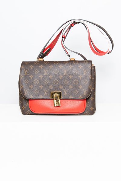 Louis Vuitton "Marignan" Handtasche in Braun