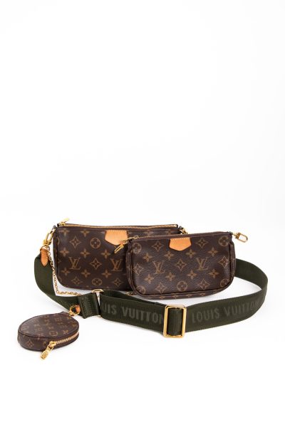 Louis Vuitton "Multi Pochette Accessoires" Tasche in Braun