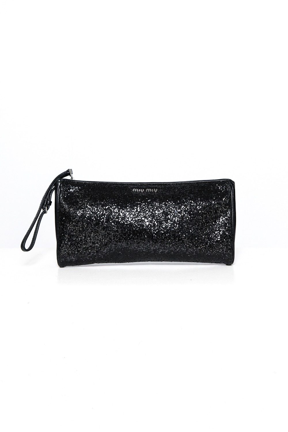 Thumbnail of http://Miu%20Miu%20Clutch%20in%20Schwarz%20mit%20Glitzer