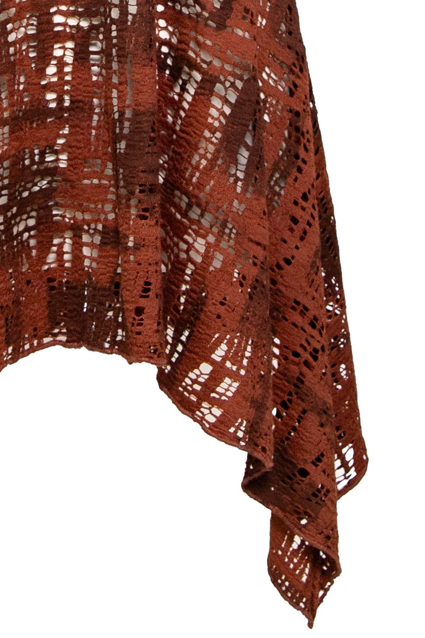 Romeo Gigli Vintage Top in Braun
