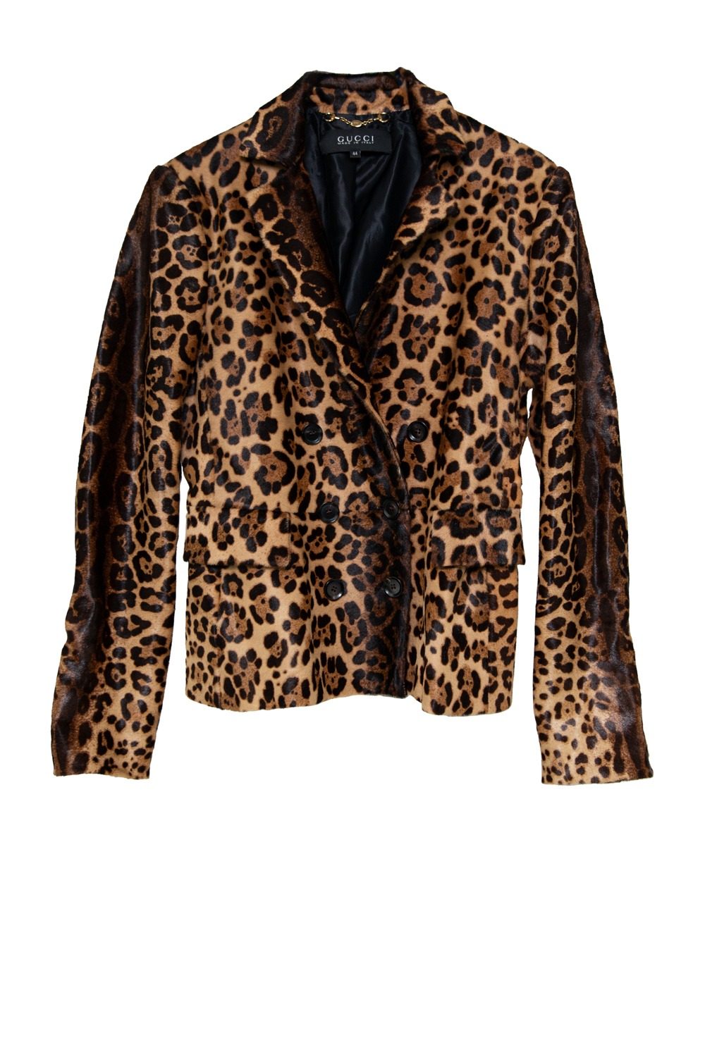 Thumbnail of http://Gucci%20Vintage%20Blazer%20mit%20Leoparden-Muster