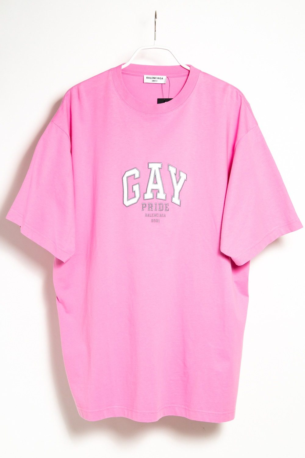 Balenciaga T-Shirt "Gay Pride" in pink