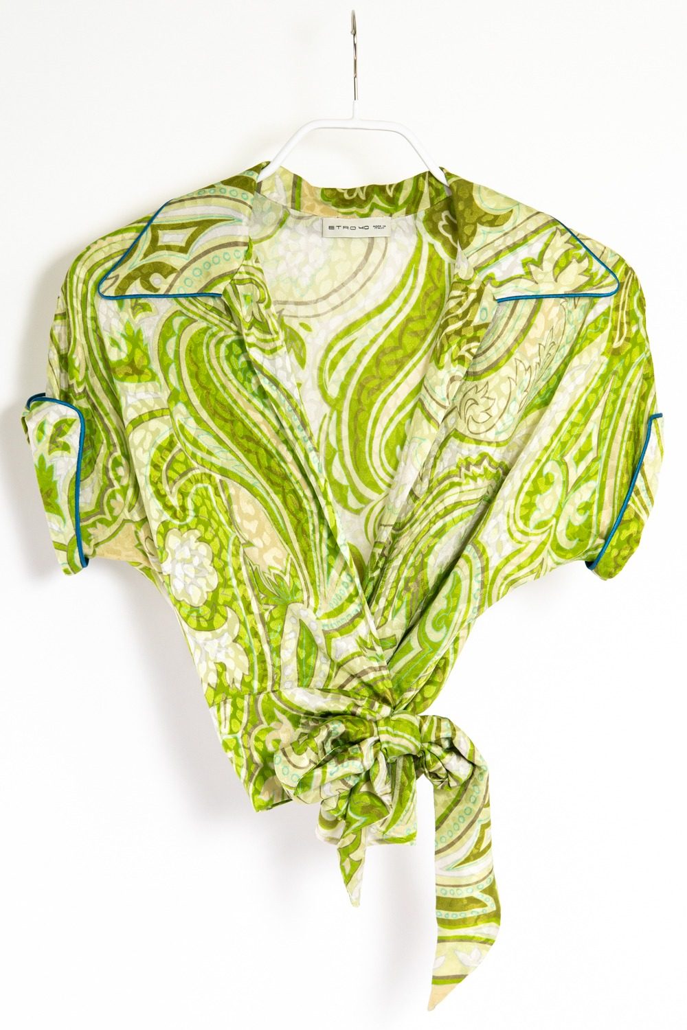 Thumbnail of http://Etro%20Bluse%20gemustert%20in%20grün