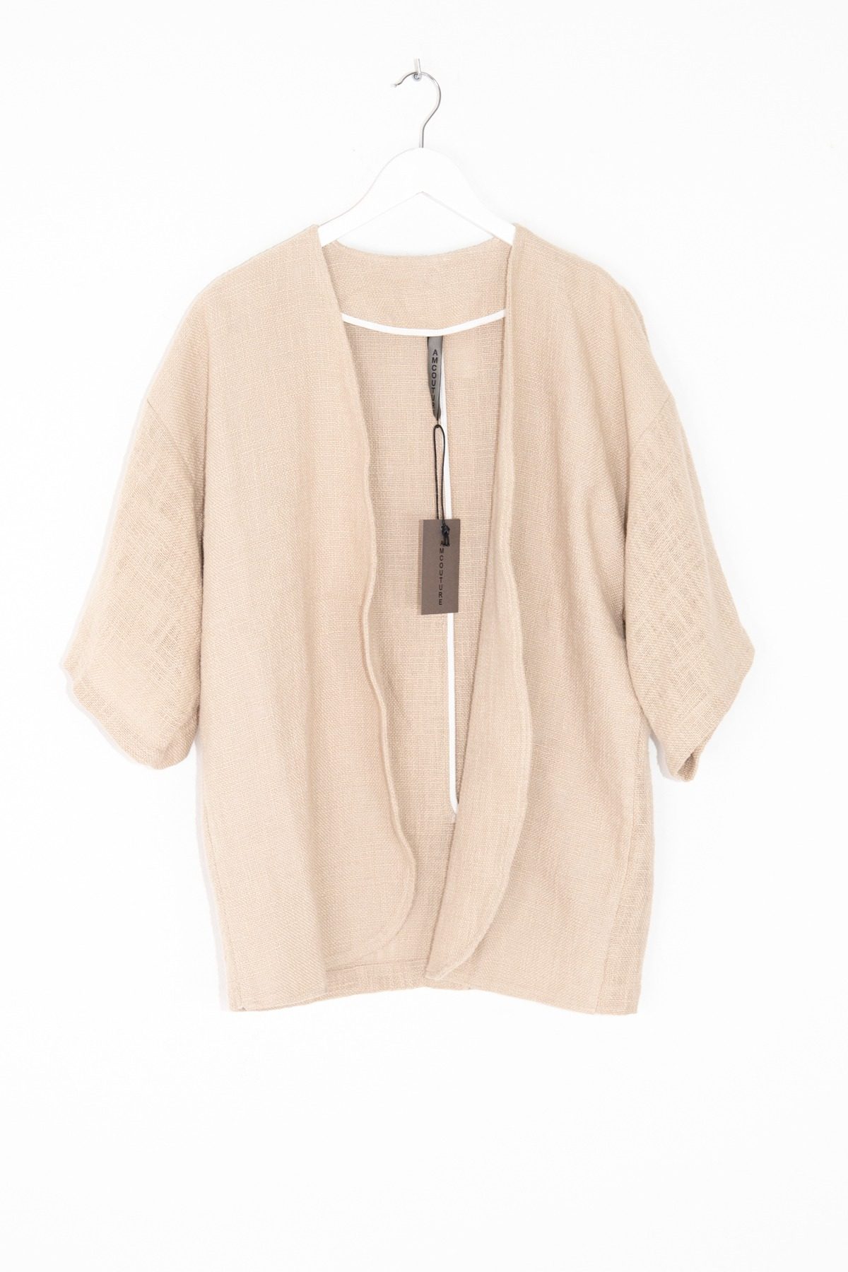 Thumbnail of http://A.M.%20Couture%20Jacke%20aus%20Leinen%20in%20Beige