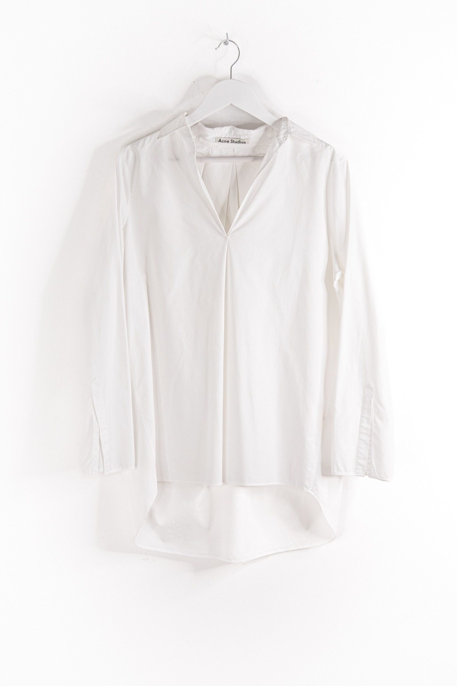 Thumbnail of http://Acne%20Studios%20Lain%20Pop%20PSS16%20Oversized%20Bluse%20in%20Weiß