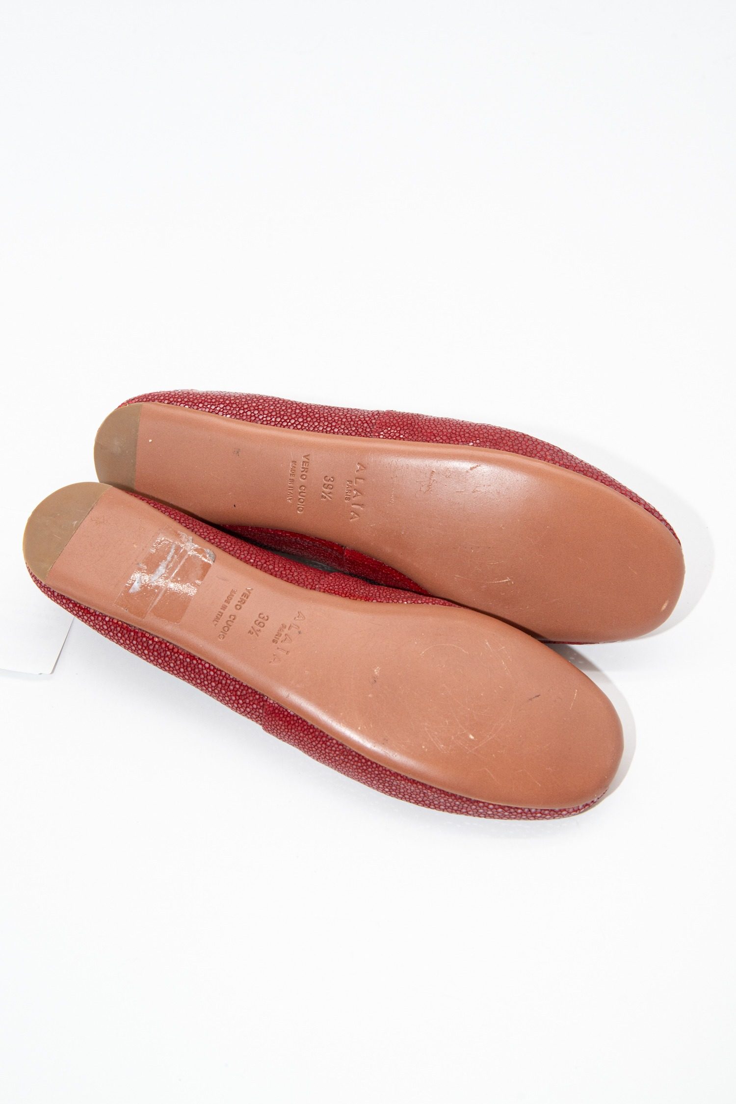 Thumbnail of http://Alaïa%20Ballerinas%20in%20Bordeauxrot