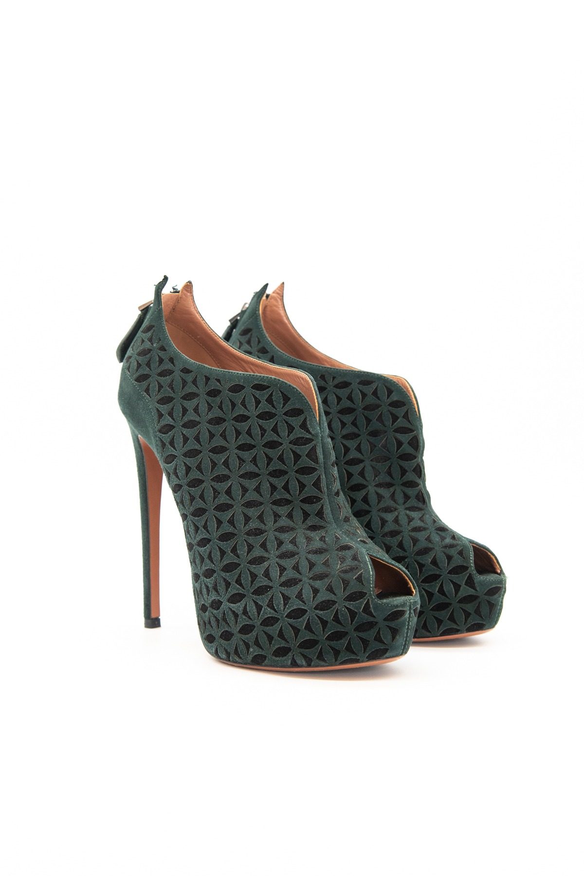 Thumbnail of http://ALAÏA%20Pumps%20in%20Dunkelgrün%20und%20Schwarz