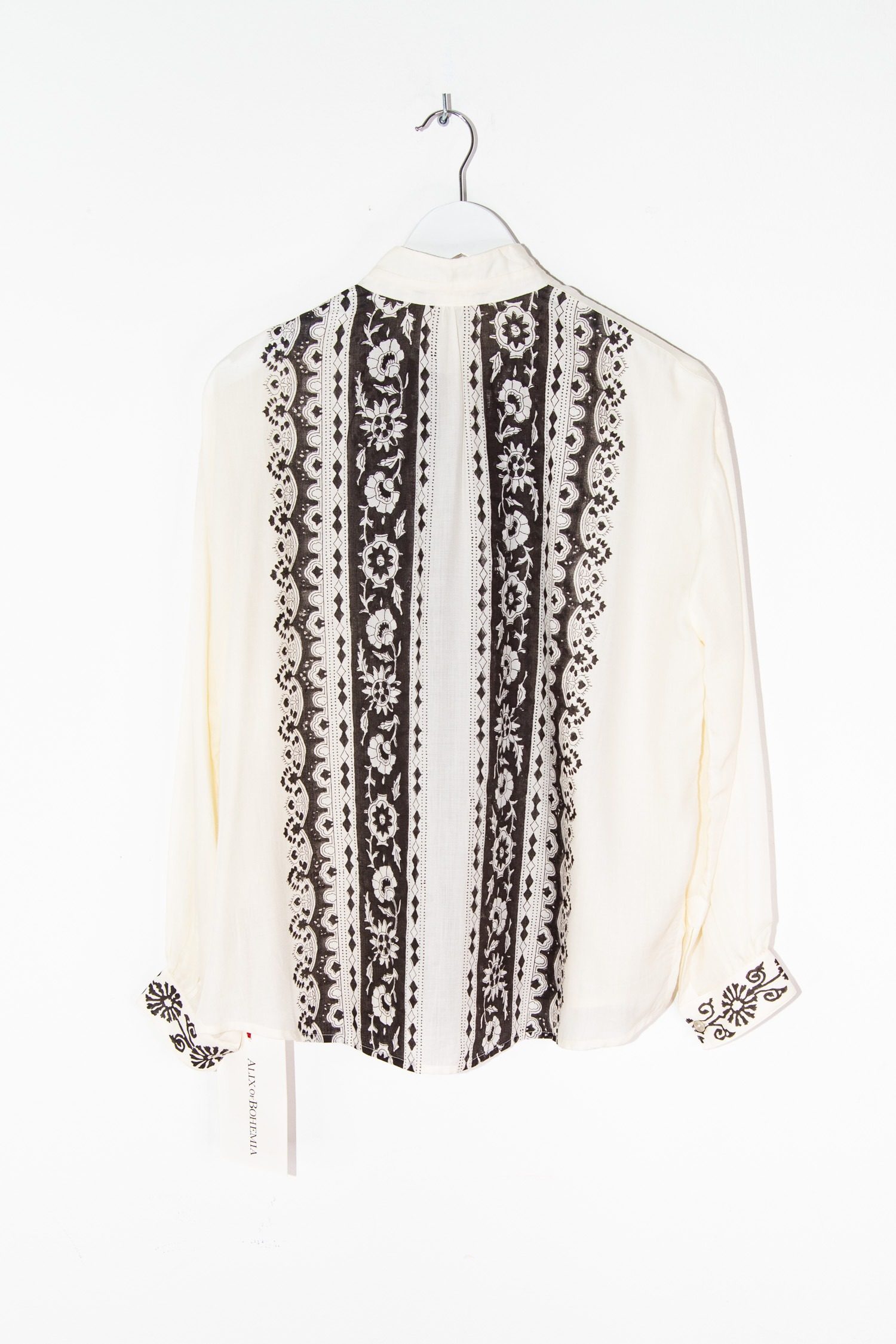Thumbnail of http://Alix%20of%20Bohemia%20Kiki%20Noir%20Riviera%20Bluse%20in%20Ecru