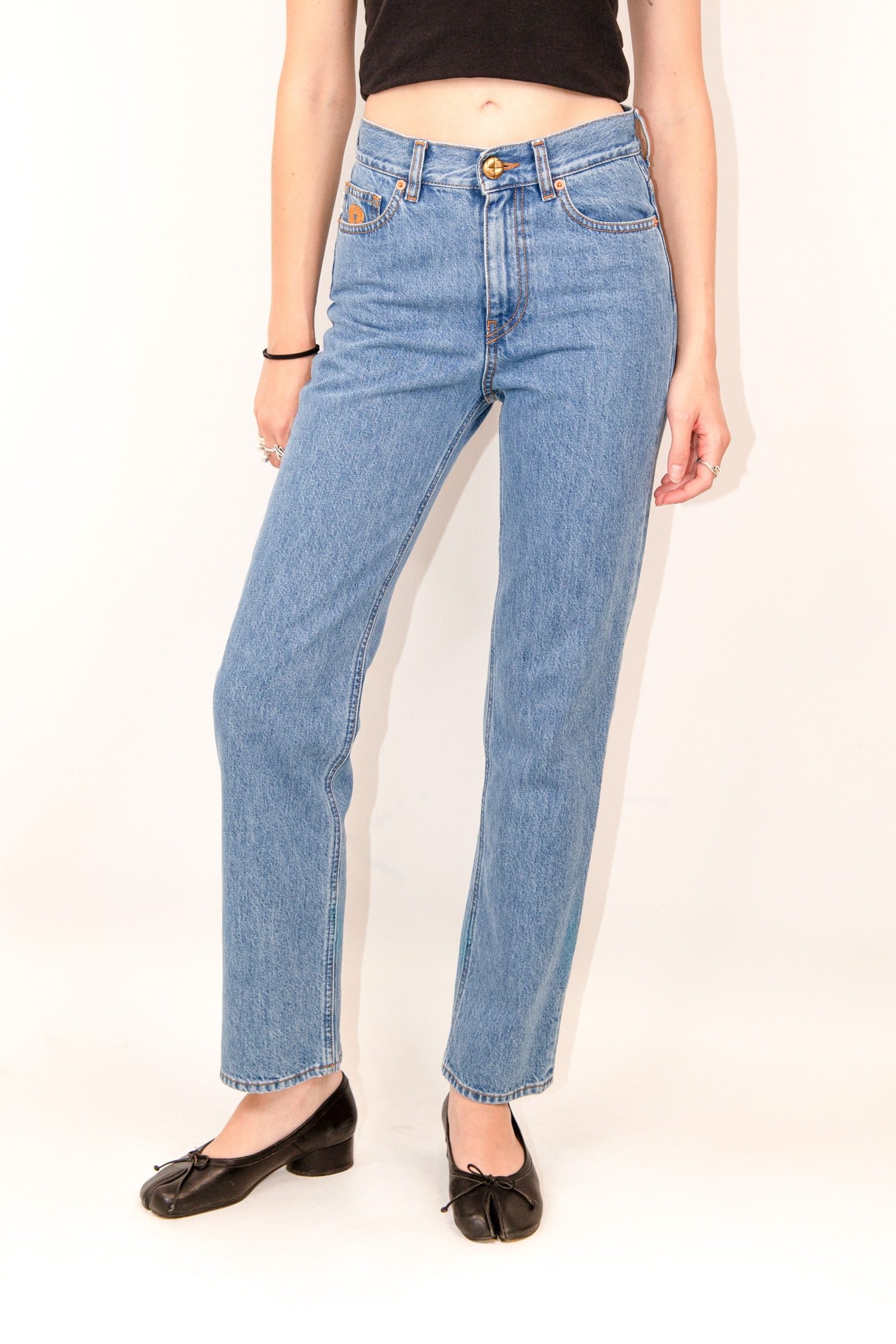 Thumbnail of http://Blazé%20Milano%20Set%20aus%20Jacke%20und%20Hose%20aus%20Denim