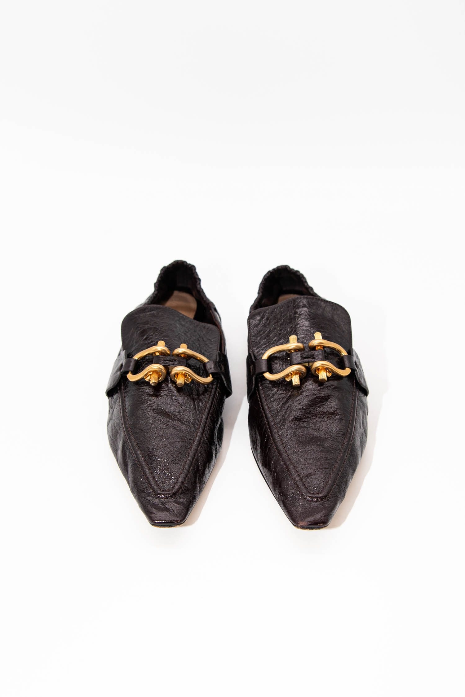 Thumbnail of http://Bottega%20Veneta%20Madame%20Loafer%20in%20Dunkelbraun