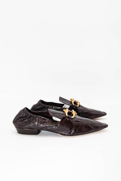 Bottega Veneta "Madame" Loafer in Dunkelbraun