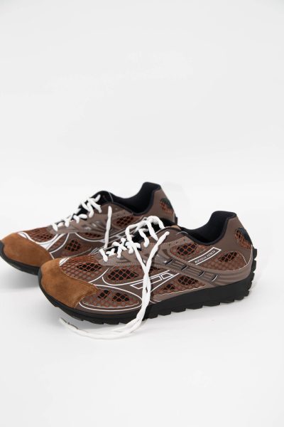Bottega Veneta "Orbit" Sneaker in Star Anise/Pinecone