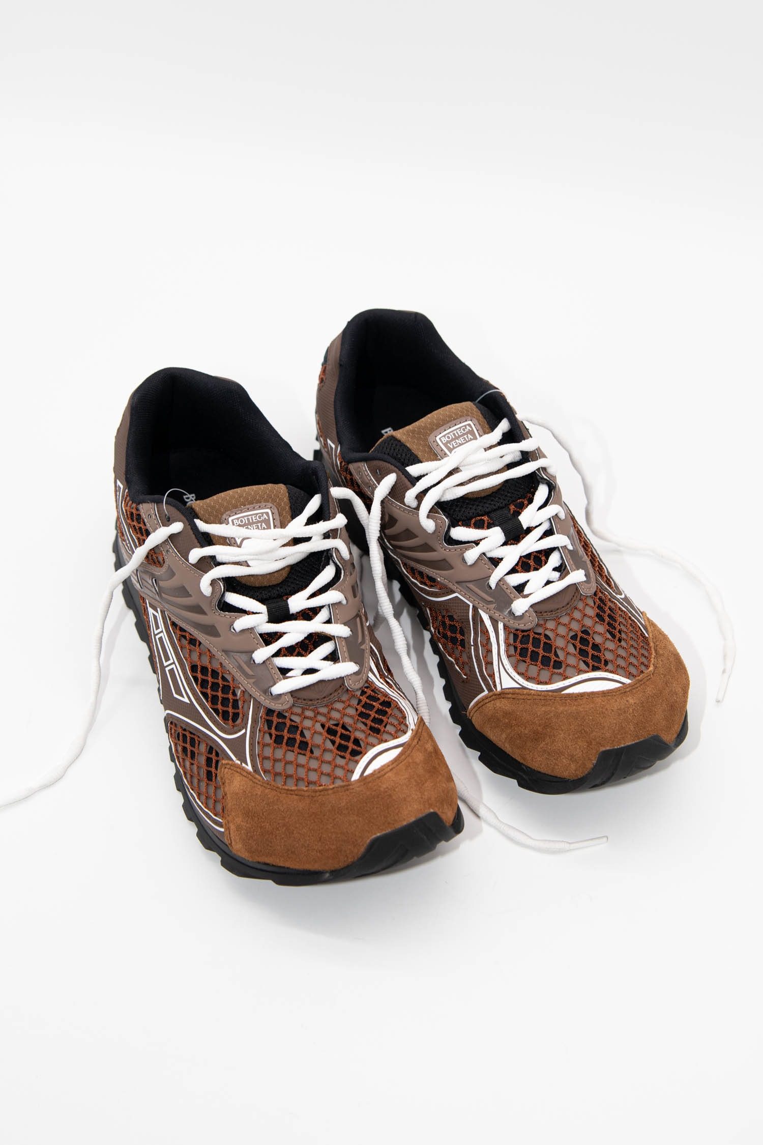 Thumbnail of http://Bottega%20Veneta%20Orbit%20Sneaker%20in%20Star%20Anise/Pinecone