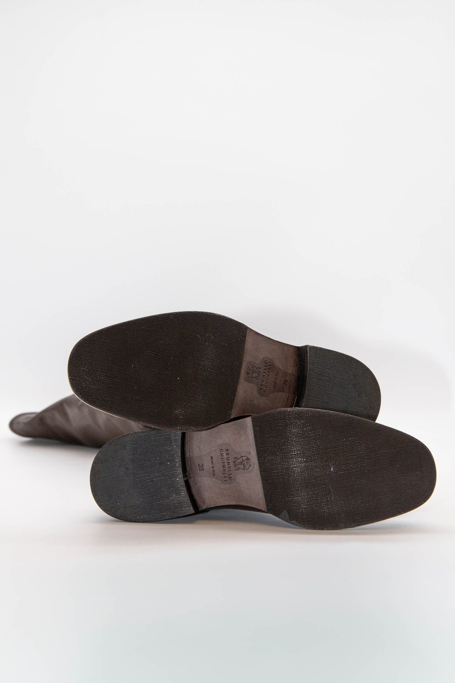 Thumbnail of http://Brunello%20Cucinelli%20Overknee-Stiefel%20in%20Dunkelbraun