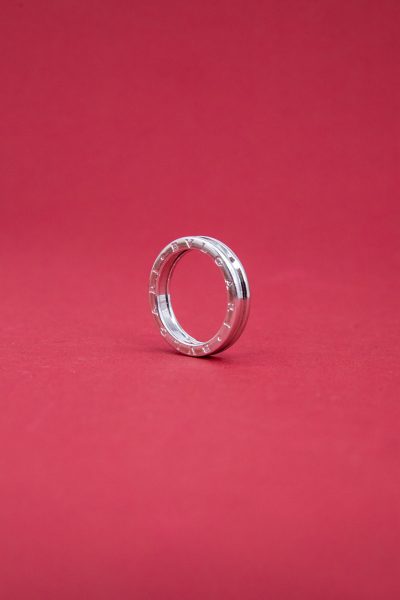 Bvlgari "B.zero1" 1-Band-Ring in Silber