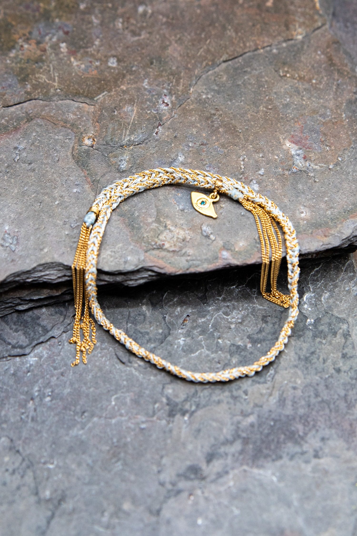 Thumbnail of http://Carolina%20Bucci%20Lucky%20Protection%20Armband%20mit%20Evil-Eye-Anhänger
