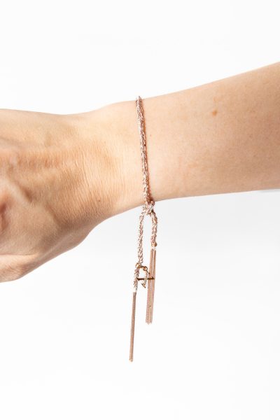 Carolina Bucci "Lucky" Armband mit X- Anhänger