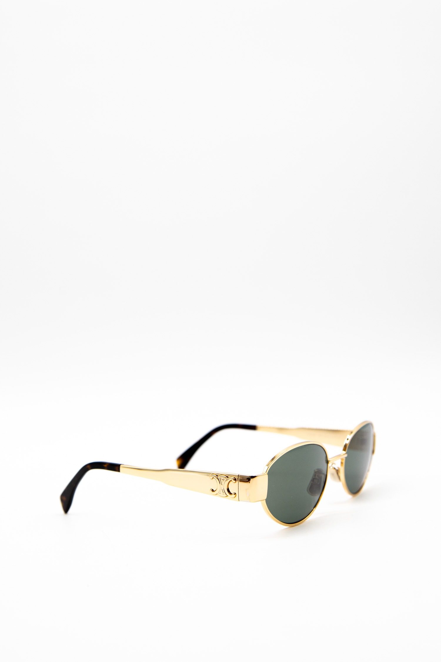 Thumbnail of http://Celine%20Triomphe%20Sonnenbrille%20mit%20Metallrahmen%20in%20Gold