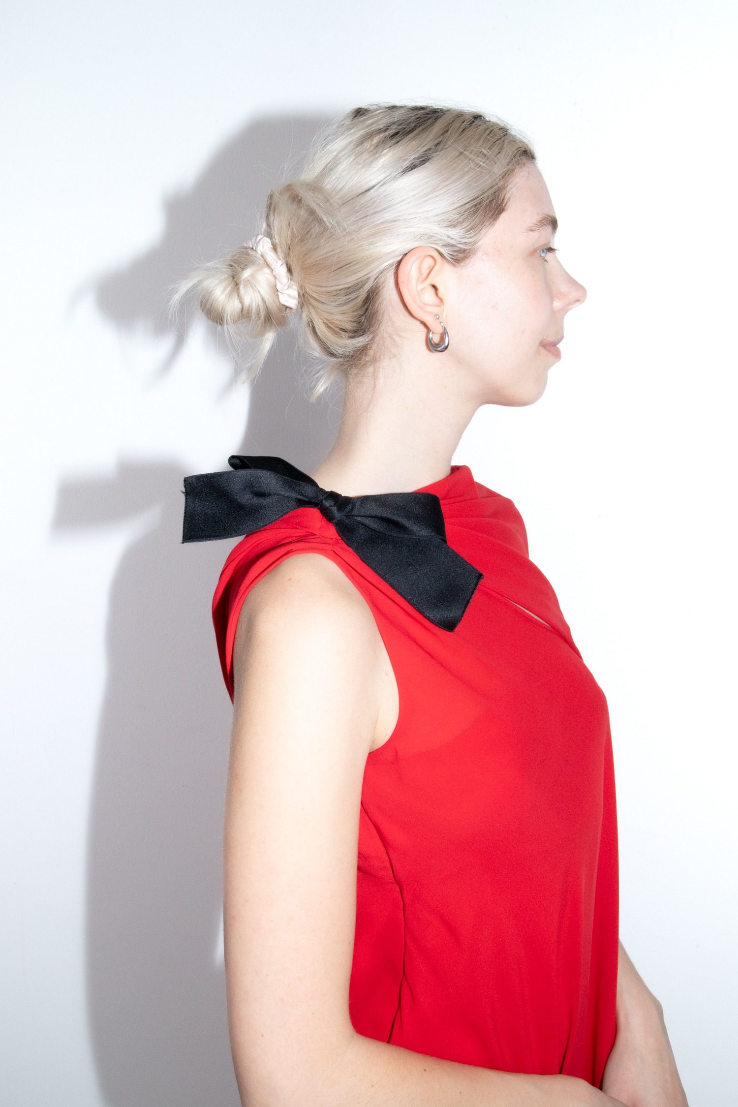 Thumbnail of http://Chanel%20One-Shoulder%20Maxikleid%20in%20Rot