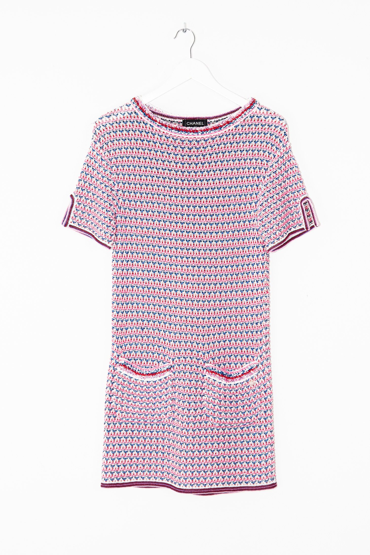 Thumbnail of http://Chanel%20Strickkleid%20in%20Pink