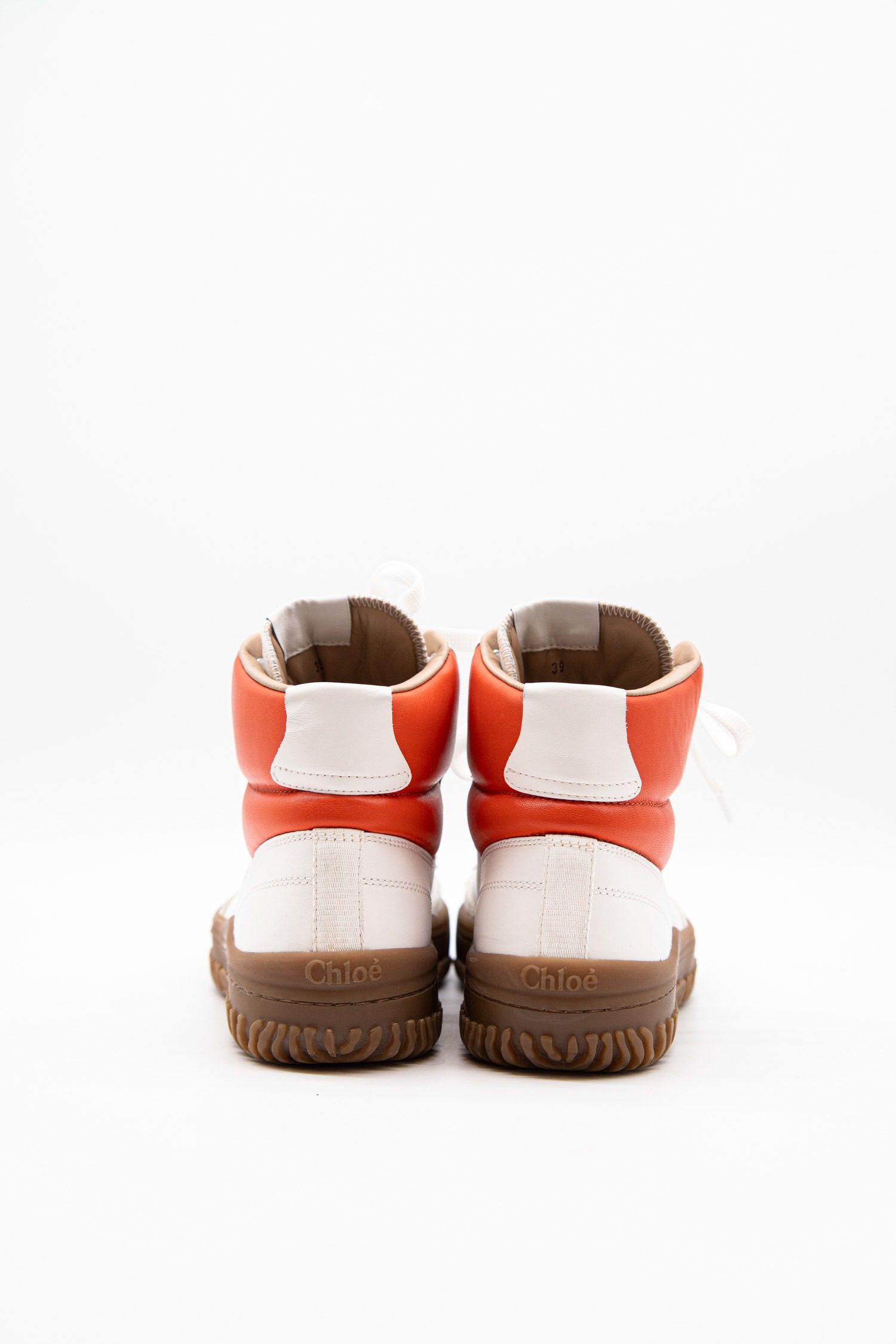 Thumbnail of http://Chloé%20Frankie%20High-Top%20Sneaker%20in%20Weiß