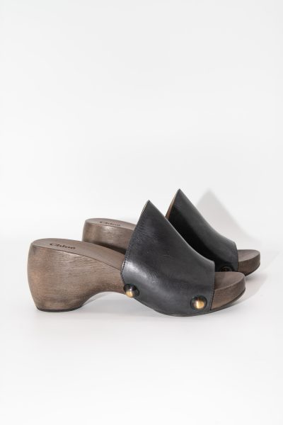 Chloé Clogs in Anthrazit