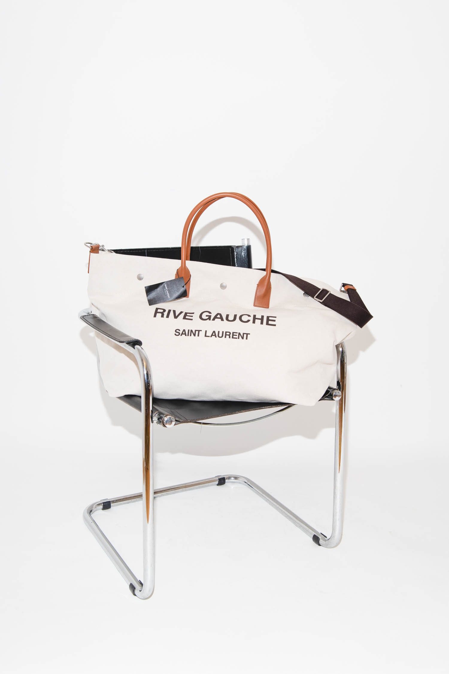 Thumbnail of http://Saint%20Laurent%20Rive%20Gauche%20Reisetasche%20in%20Beige