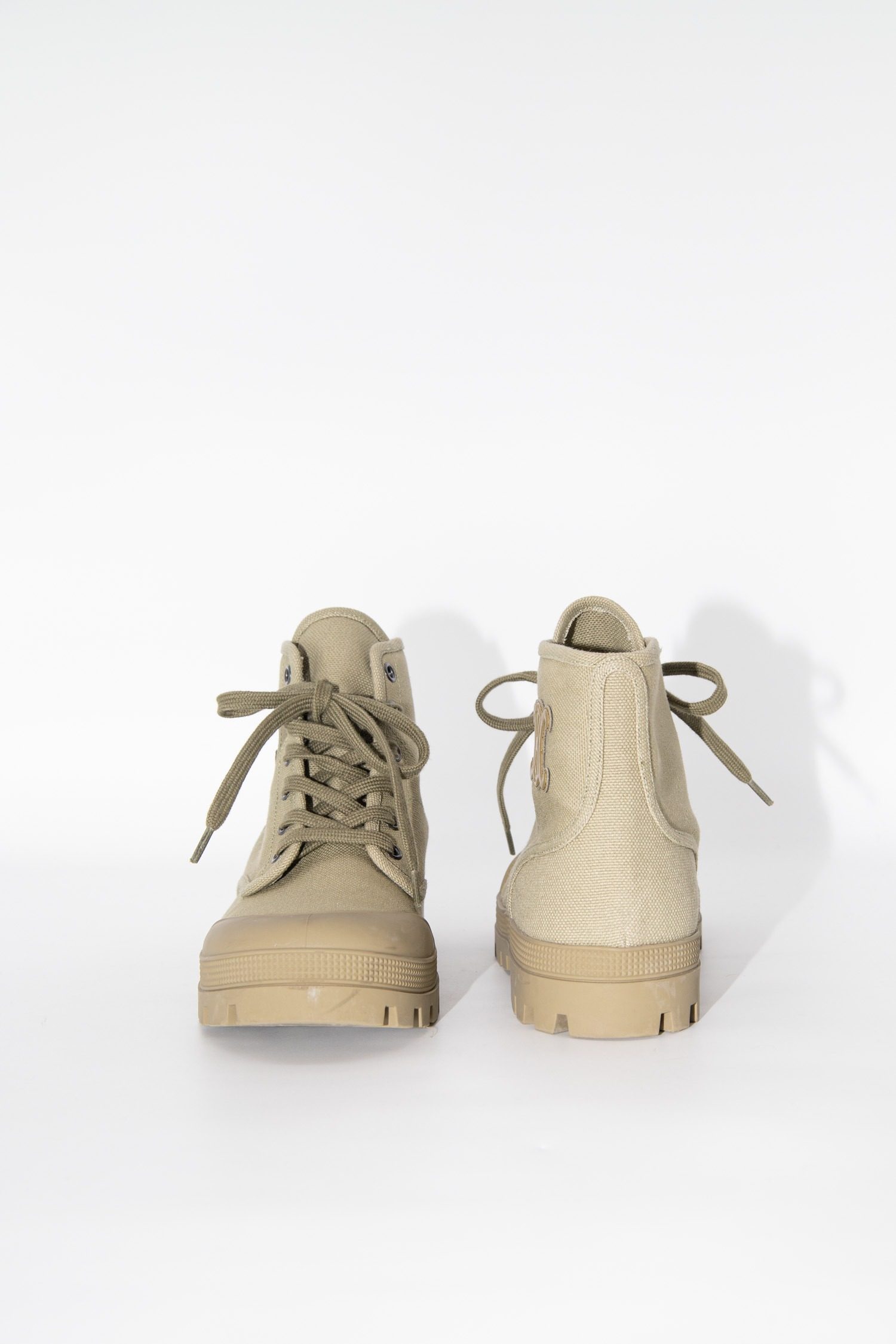 Thumbnail of http://Celine%20Patapans%20Stiefeletten%20aus%20Canvas%20in%20Oliv