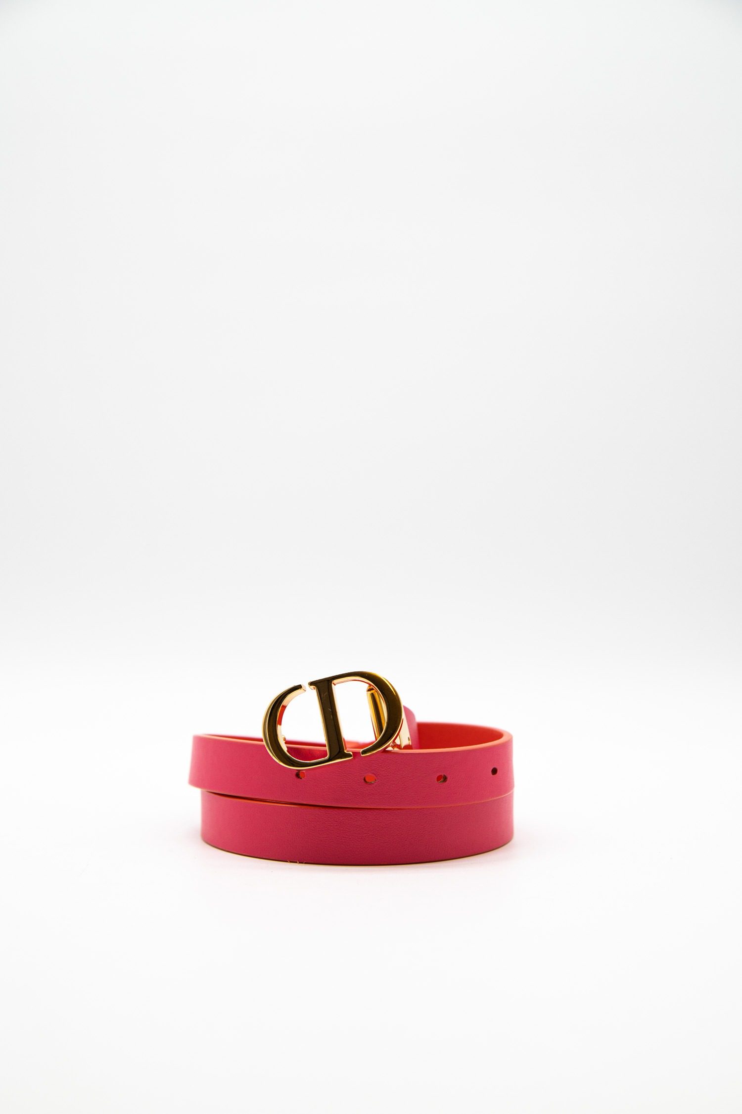 Thumbnail of http://Dior%2030%20Montaigne%20Wendegürtel%20in%20Orange%20und%20Pink
