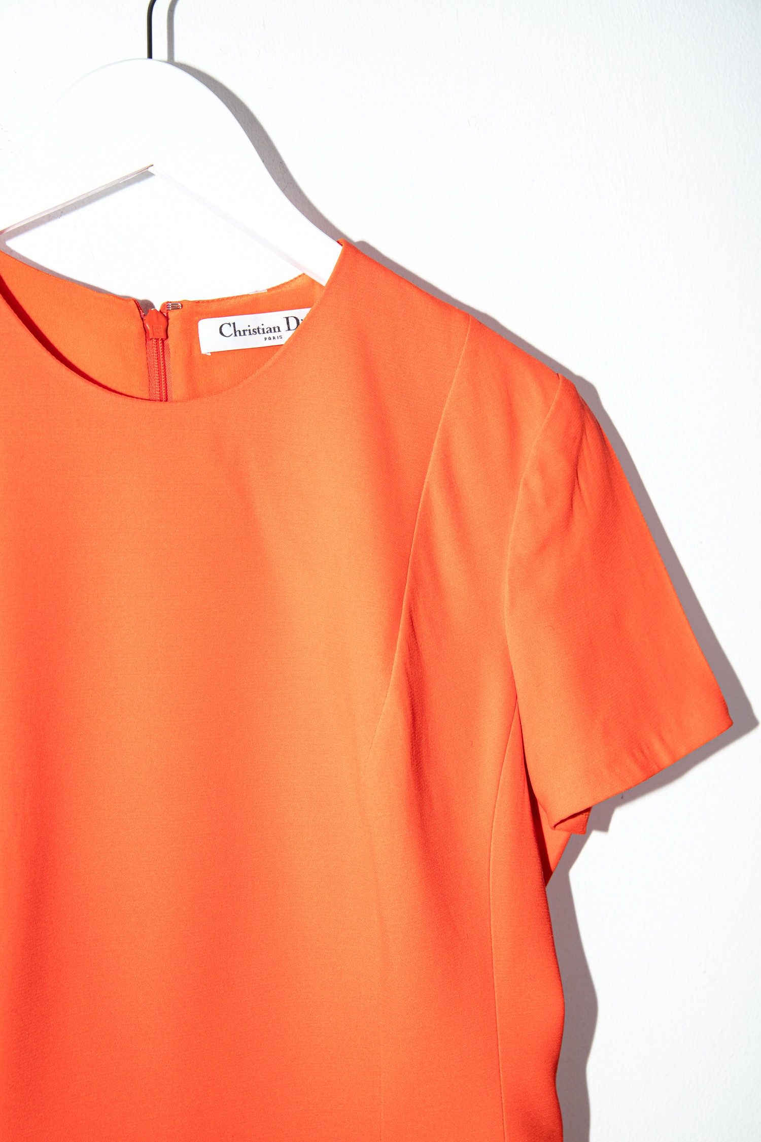 Thumbnail of http://Christian%20Dior%20Vintage%20Minikleid%20aus%20Baumwolle%20in%20Rot/Orange