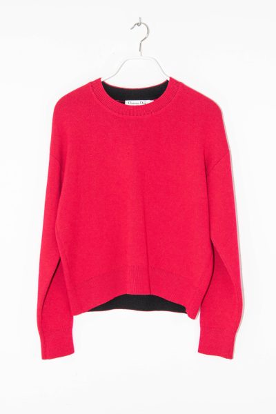 Dior "J'Adior 8" Strickpullover in Rot