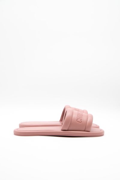 Christian Dior "Every-D" Pantoletten in Rosa
