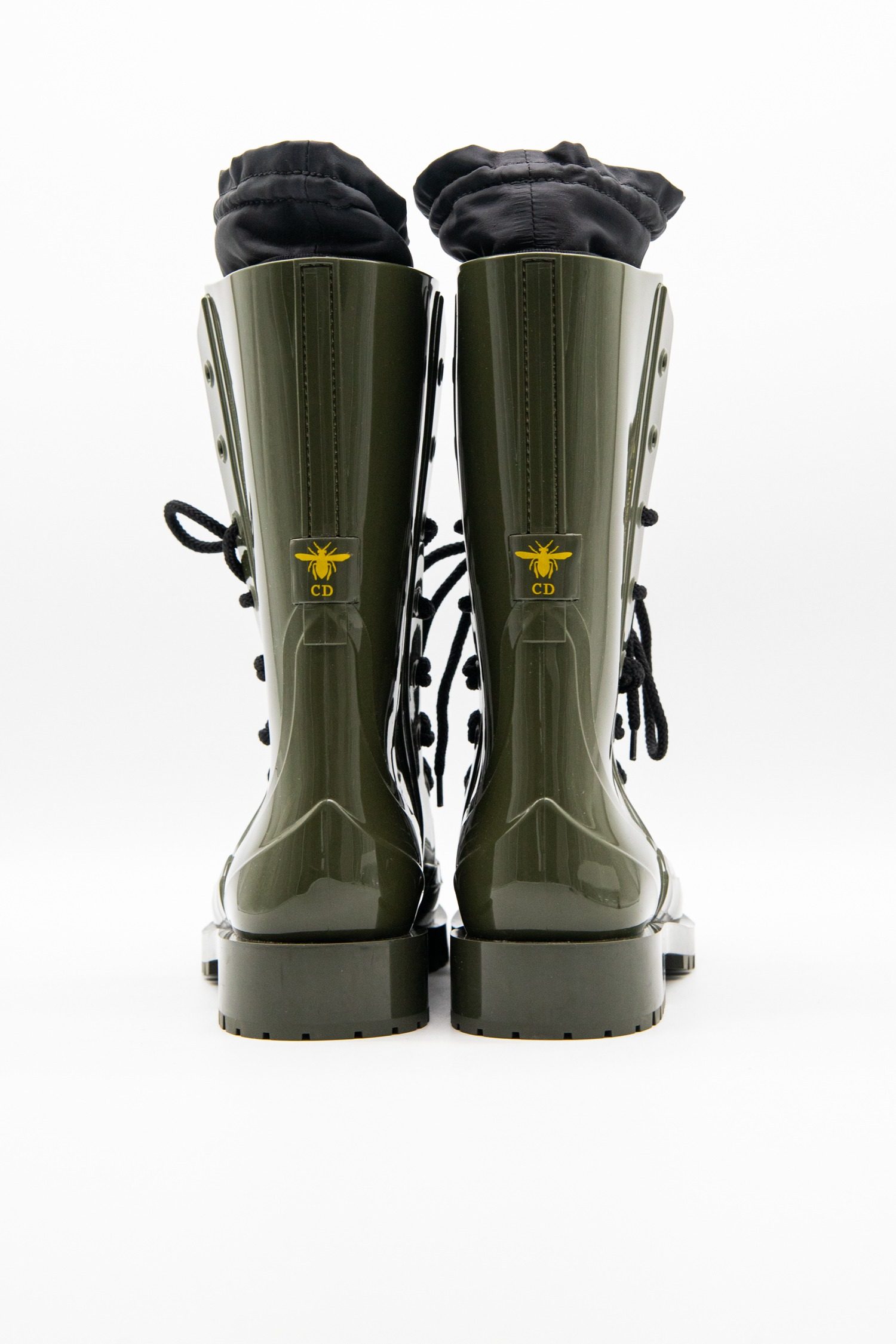 Thumbnail of http://Dior%20Diorcamp%20Regenstiefel%20in%20Olivgrün