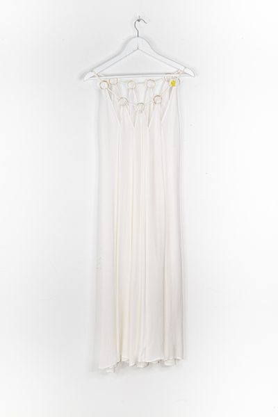 Cult Gaia Midikleid mit Ringen in Weiß