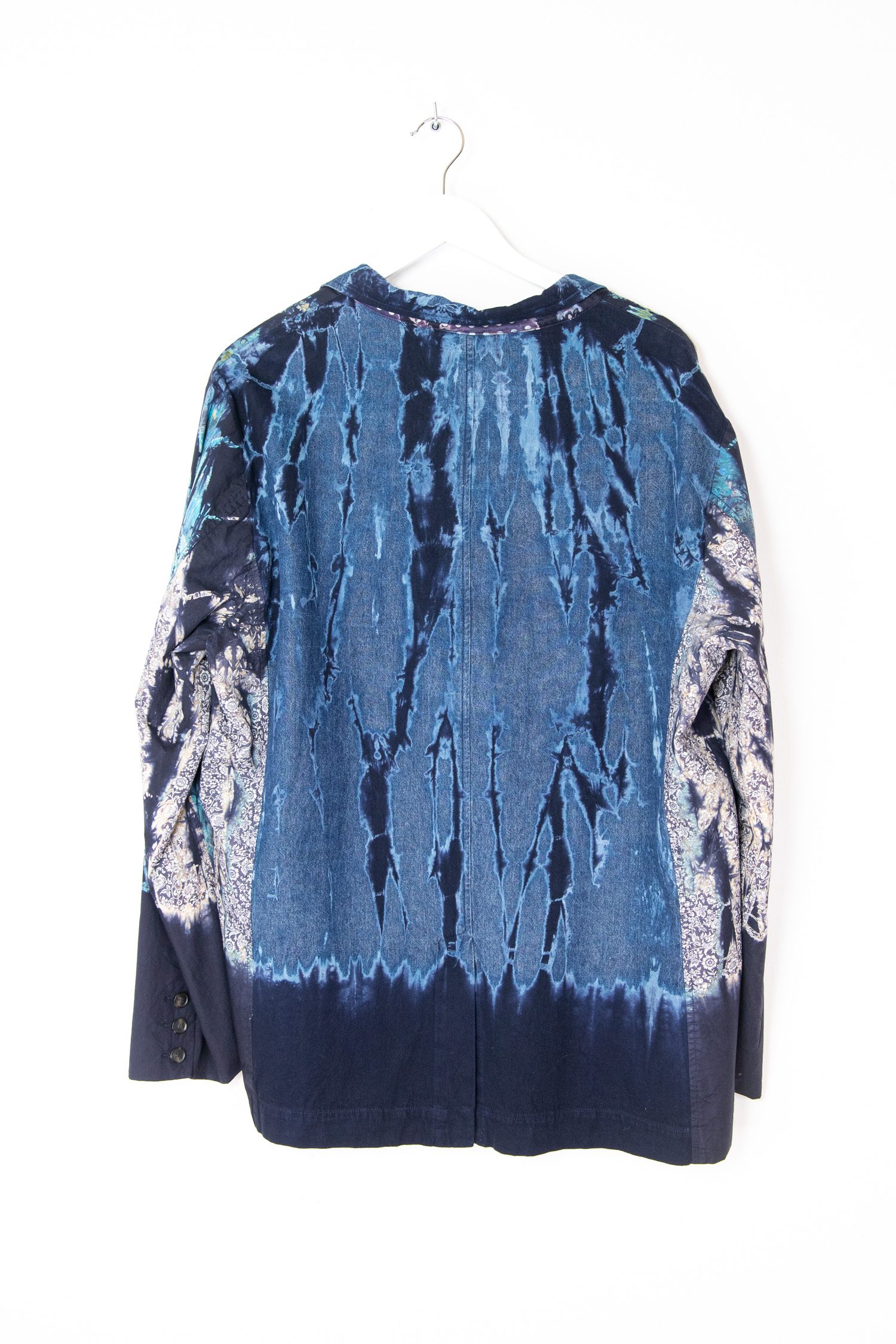 Raquel Allegra Blazer mit Naturmotiven in Blau