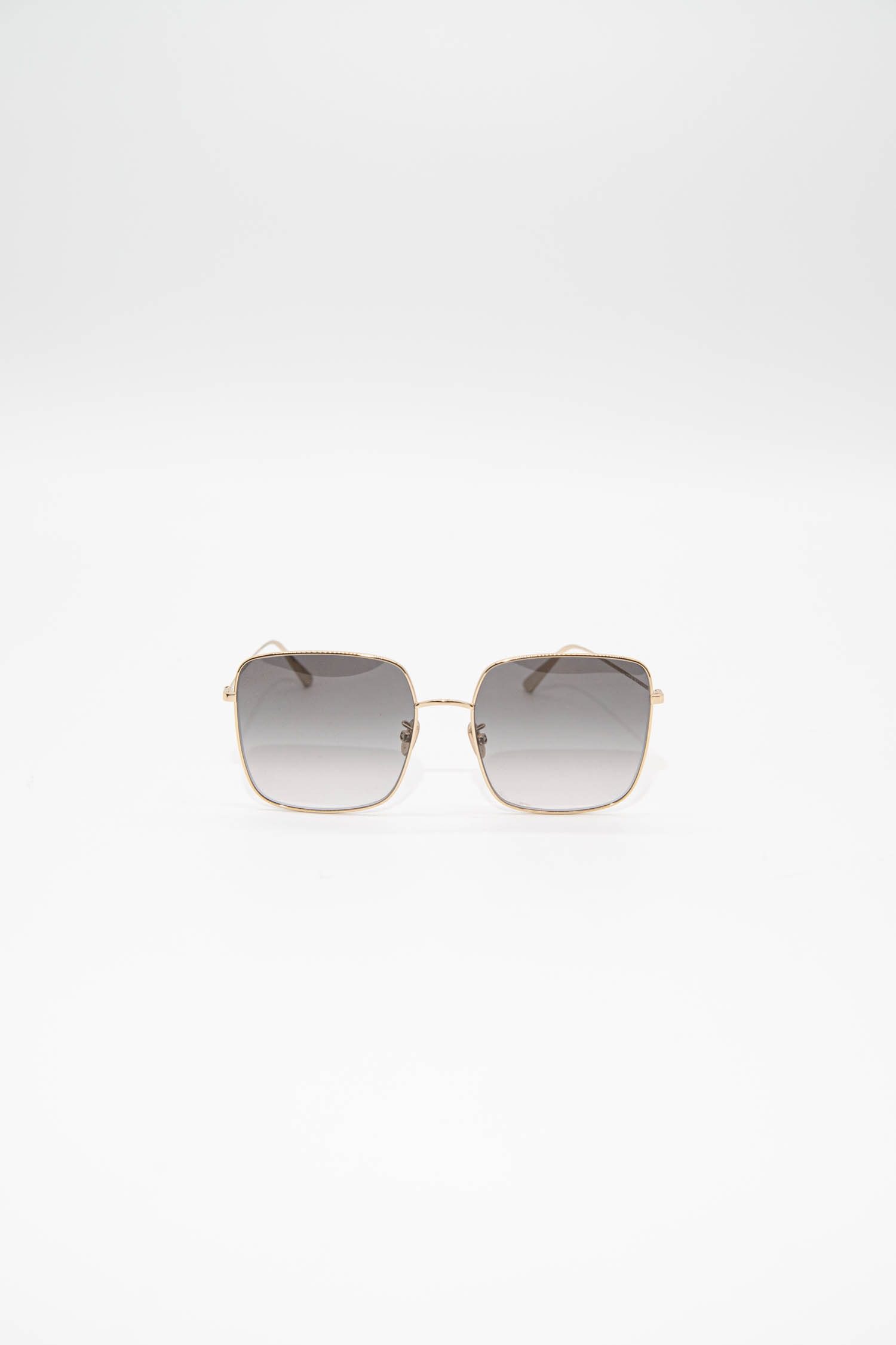 Thumbnail of http://Dior%20eckige%20Sonnenbrille%20mit%20schmalem%20Rahmen%20in%20Gold