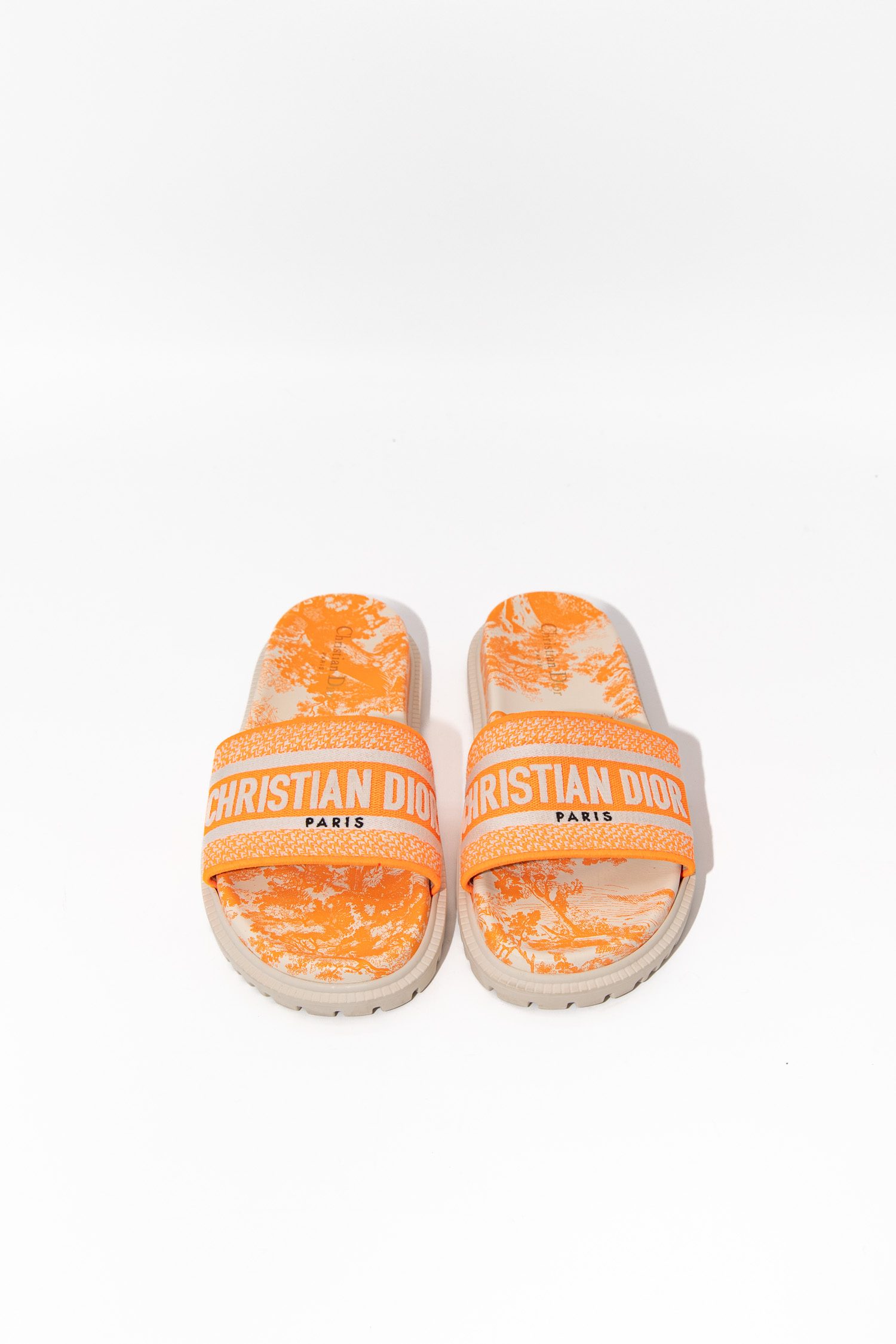 Dior "Dway" Pantolette in Orange