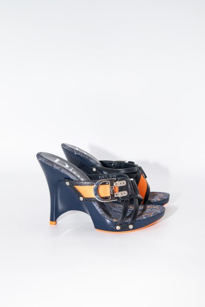 Dior "S/S 2006 by Galliano" Mules mit Absatz in Bunt