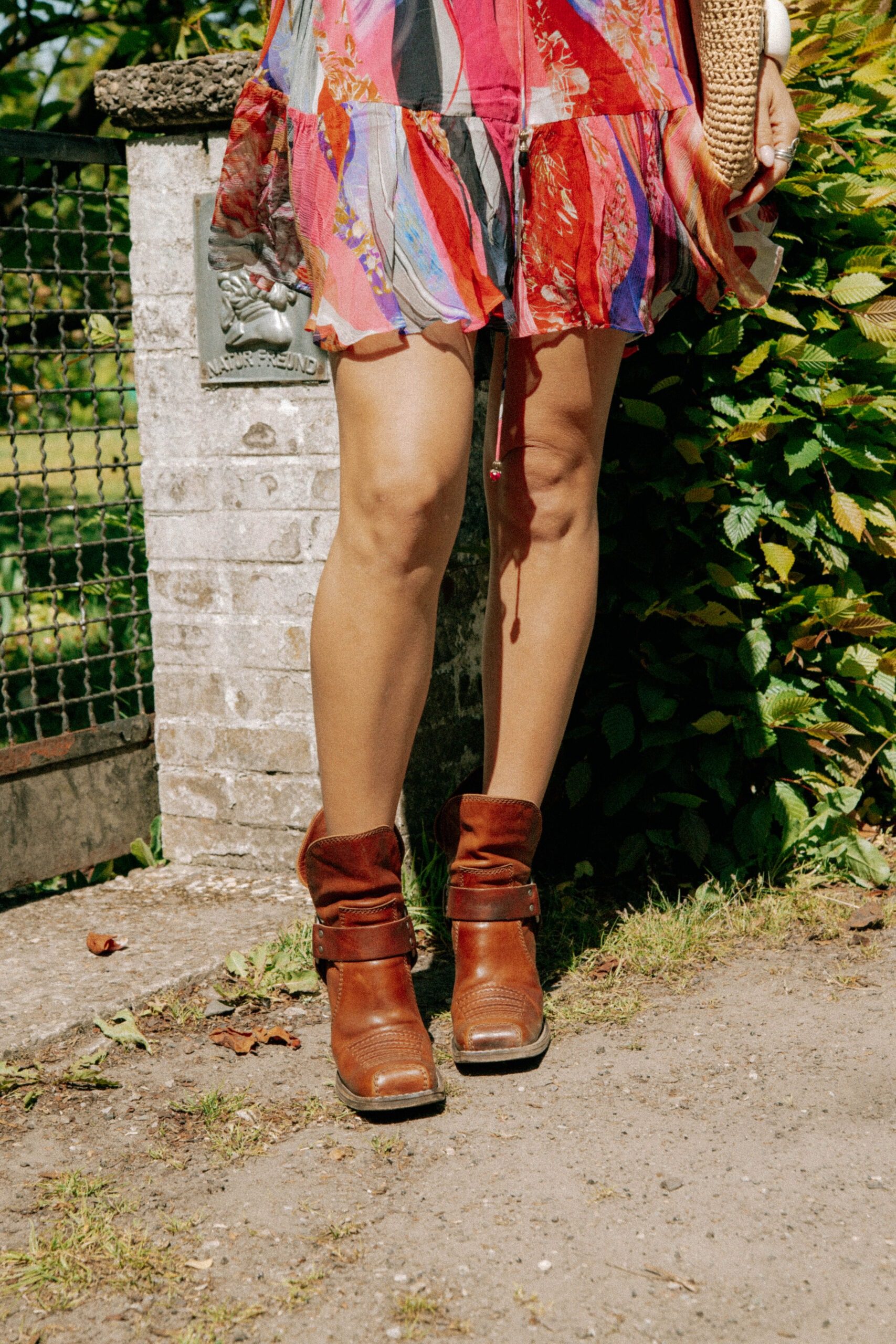 Thumbnail of http://Dior%20Cowboystiefel%20mit%20Absatz%20in%20Braun