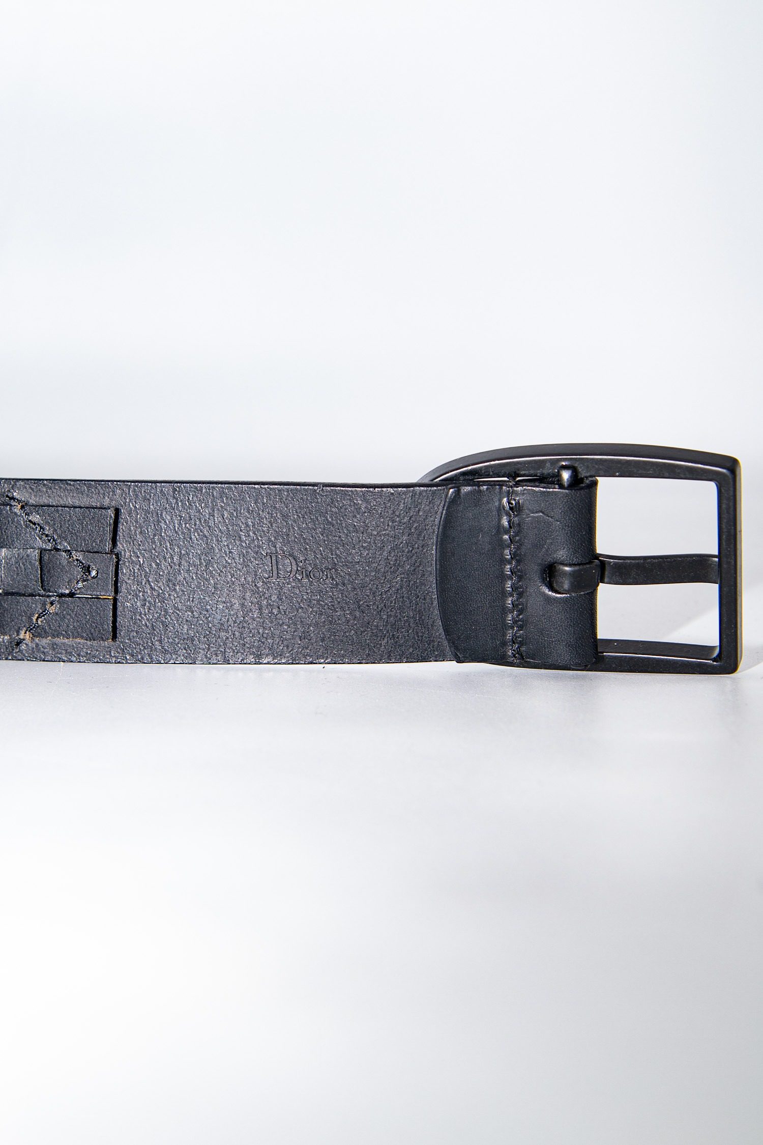 Thumbnail of http://Dior%20Homme%20geflochtener%20Gürtel%20in%20Schwarz