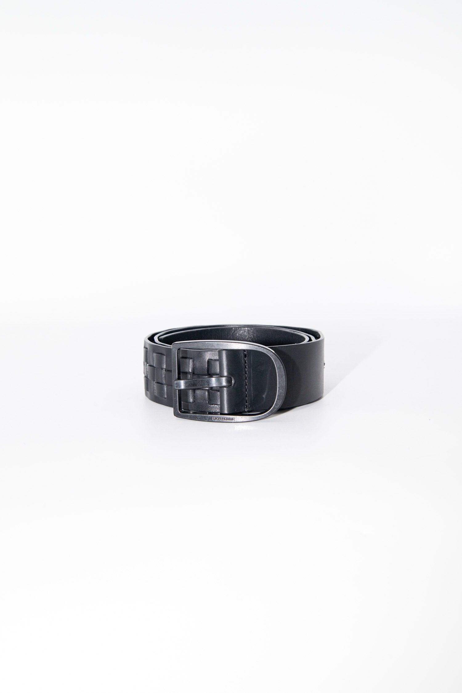 Thumbnail of http://Dior%20Homme%20geflochtener%20Gürtel%20in%20Schwarz