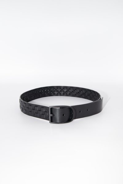 Dior Homme geflochtener Gürtel in Schwarz
