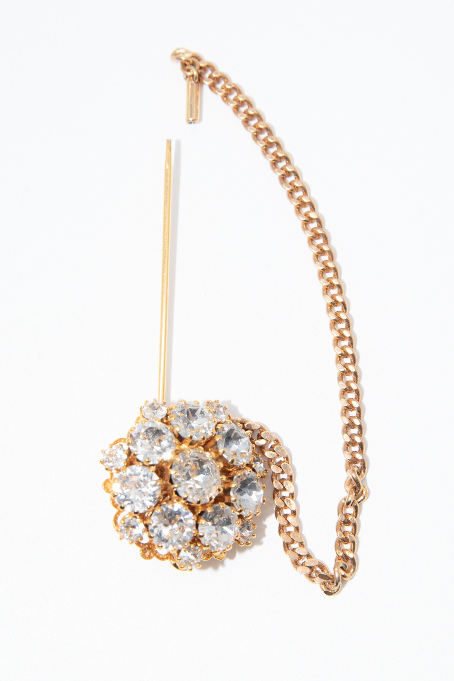 Thumbnail of http://Dolce%20&%20Gabbana%20Brosche%20mit%20Strasssteinen%20in%20Gold